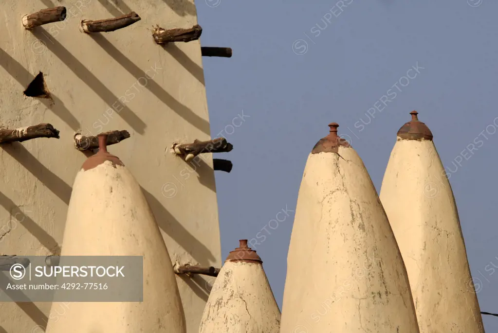 Africa, Burkina Faso, Bobo Dioulasso mosque