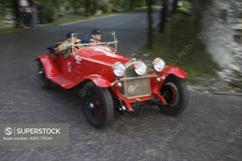Alfa Romeo vintage car, 1930