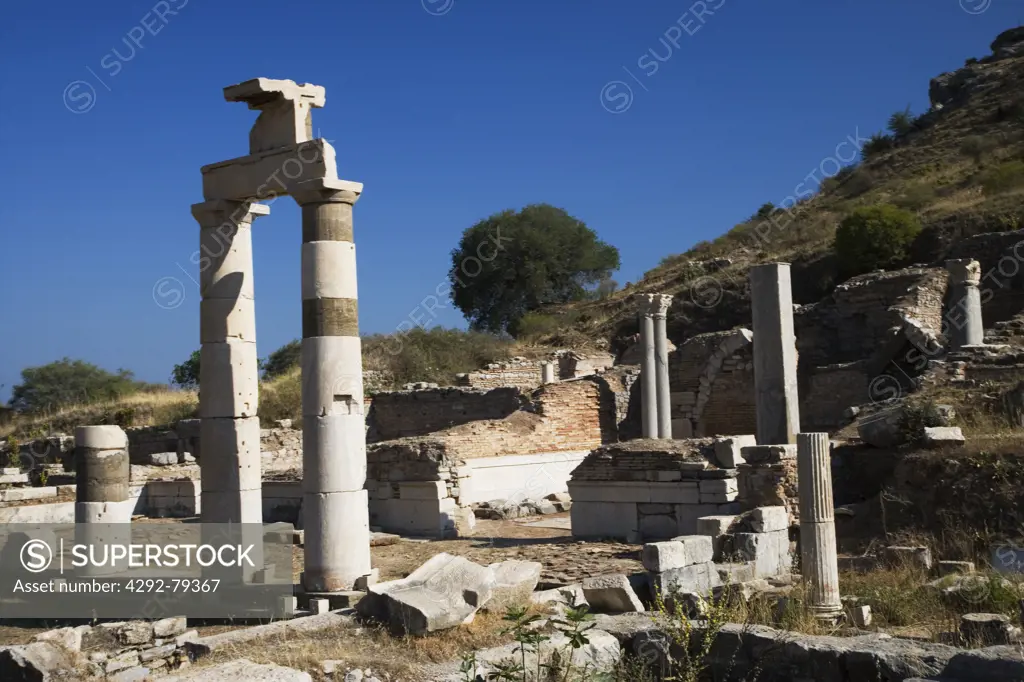 Turkey, Kusadasi, Ephesus, the Prytaneion (the municipality building)