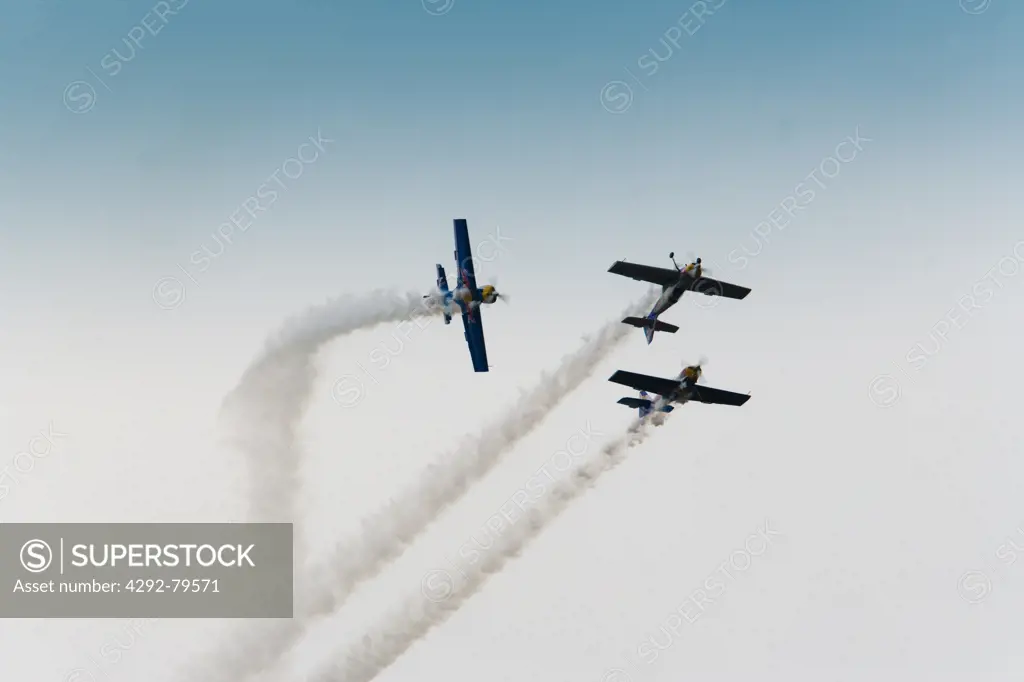 Airshow, the Flying Bulls aerobatic patrol