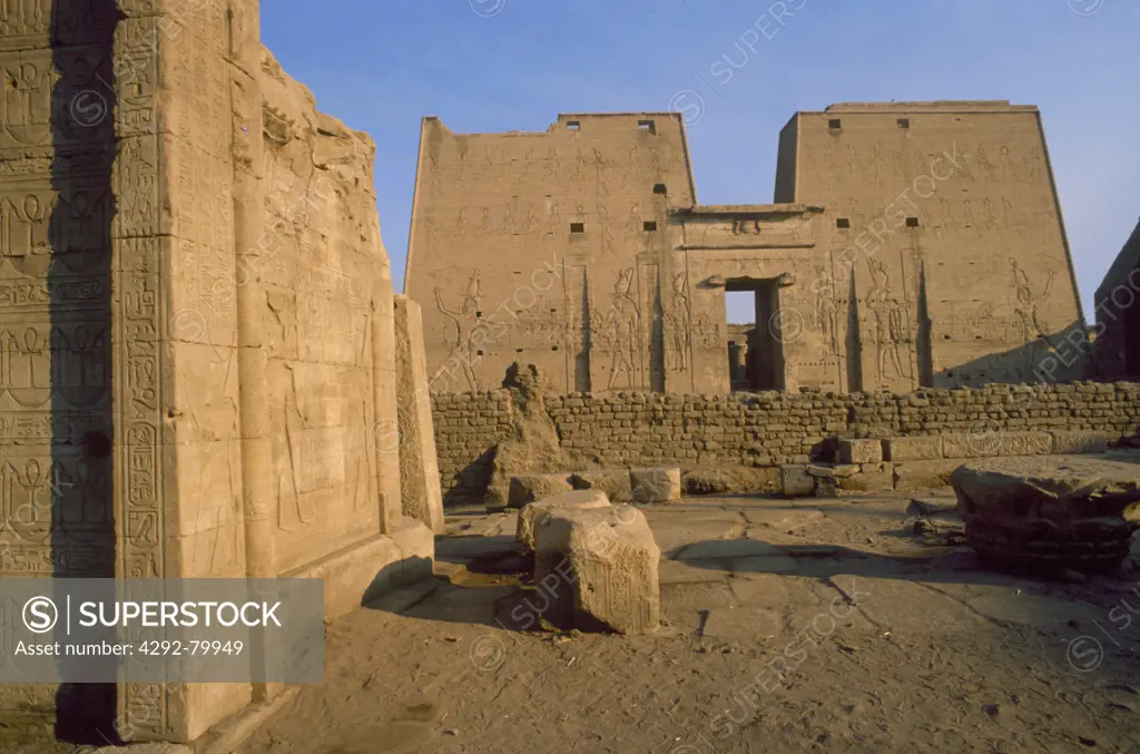 Egypt, Edfu, Horus Temple