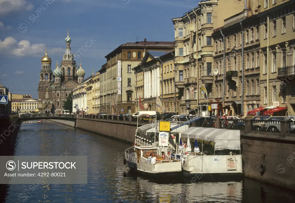 Russia, St.Petersburg, Griboedova canal