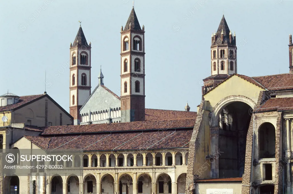 Piedmont, Vercelli, the Duomo