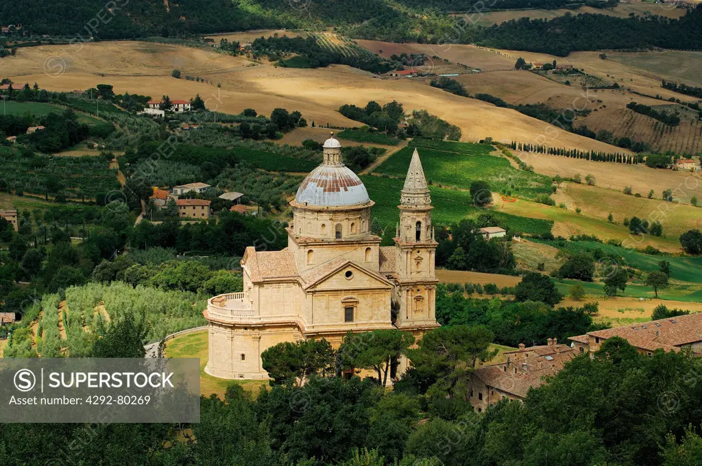 Italy, Tuscany, Montepulciano, San Biagio Church