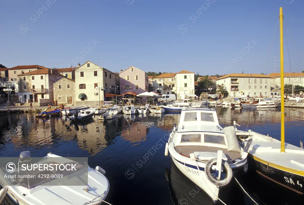 Croatia, Dugi Otok, Sali, the harbour