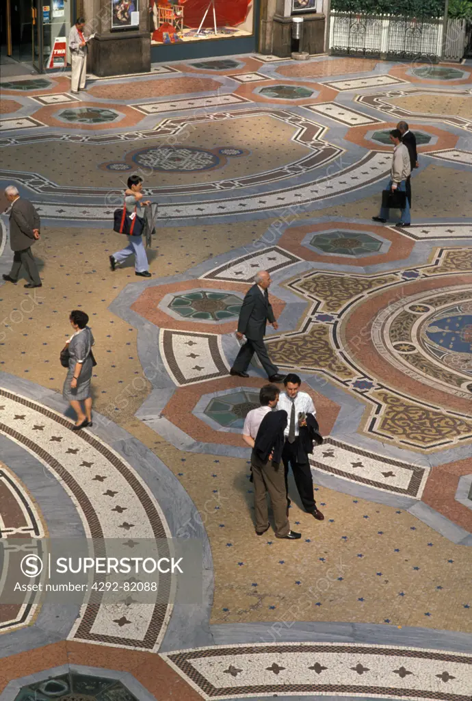 Italy, Lombardy, Milan. Galleria Vittorio Emanuele