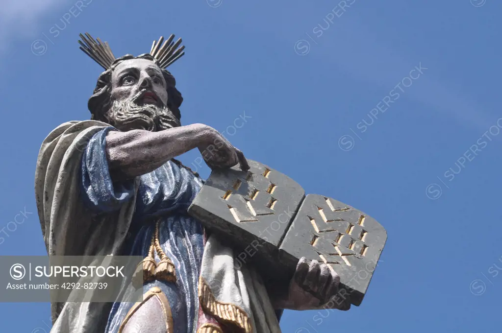 Switzerland, Bern, Moses statue