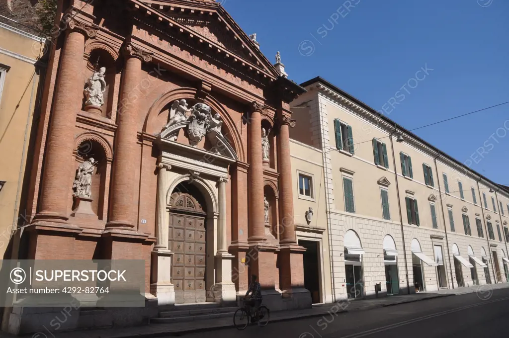 Italy, Emilia Romagna, Ferrara, San Carlo church