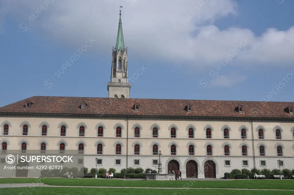 Switzerland, St. Gallen, Sankt Gallen abbey