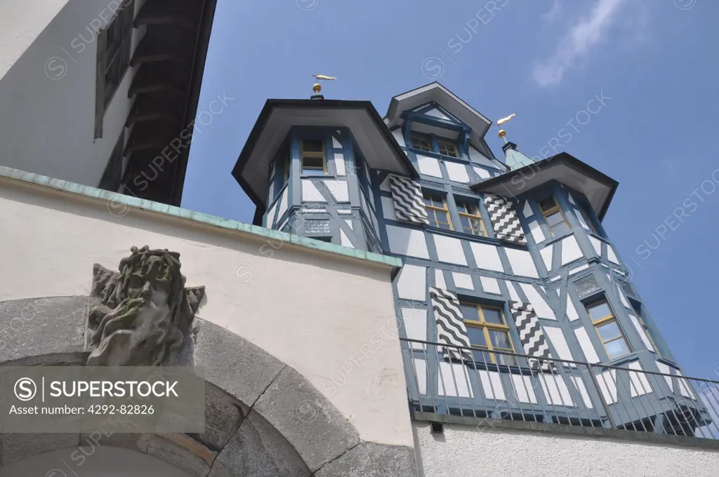 Switzerland, St. Gallen, Sankt Gallen old town centre