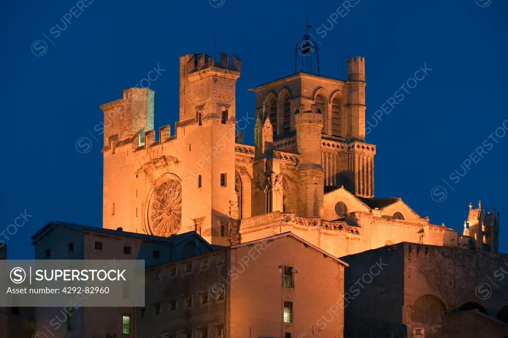 Languedoc-Roussillon, Beziers, Saint Nazaire Cathedral