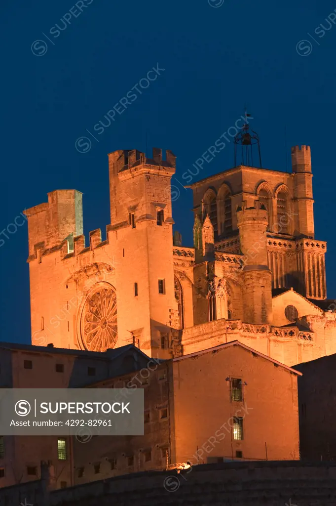Languedoc-Roussillon, Beziers, Saint Nazaire Cathedral