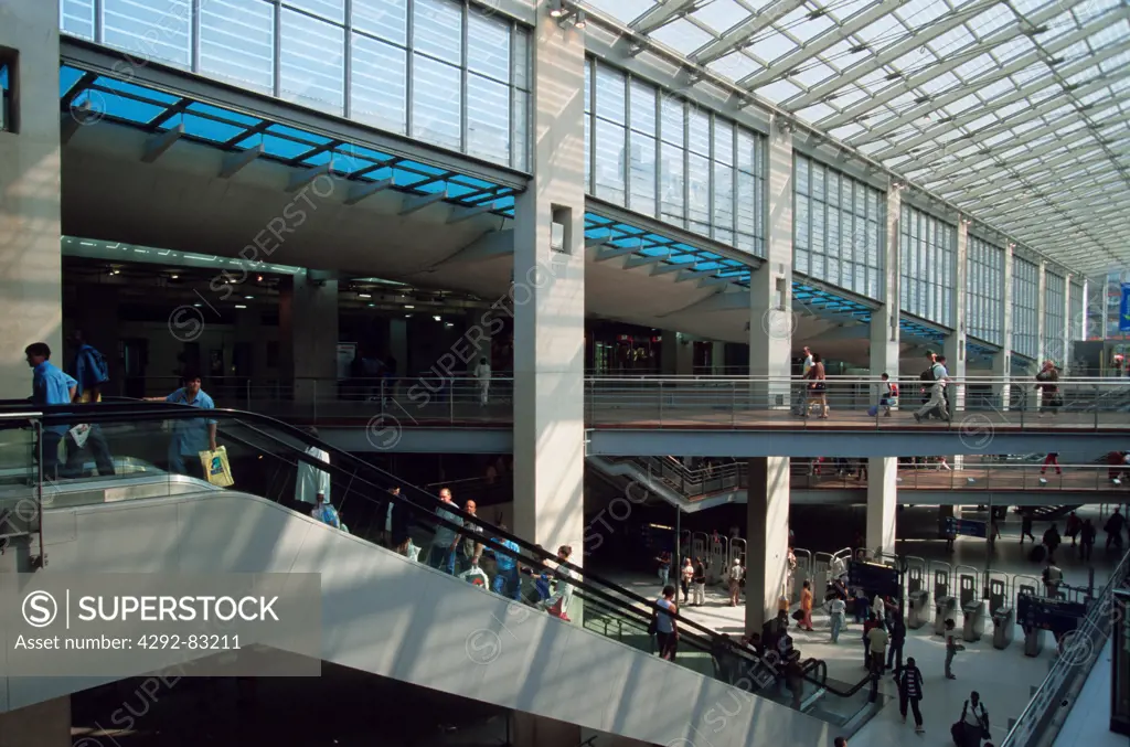 France, Paris, Gare du Nord, railway station