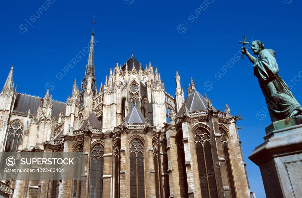 France, Amiens, Picardy, cathedral