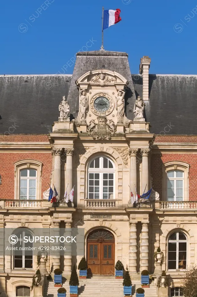 France, Amiens, Picardy, city hall