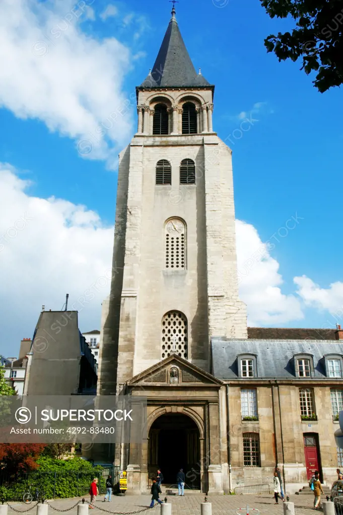 France, Paris. Saint Germain church