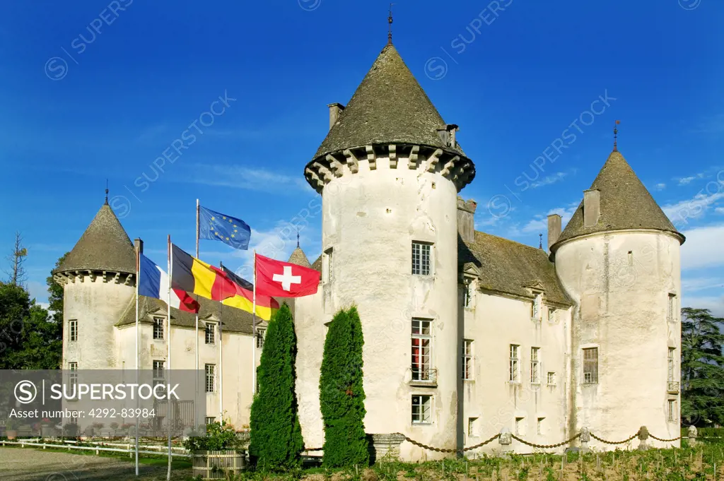 France, Bourgogne, Savigny Castle