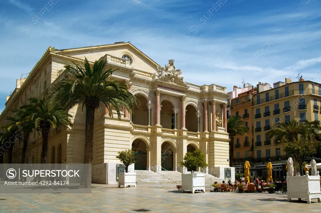 France, Provence, Toulon, Libertè place, Opera house