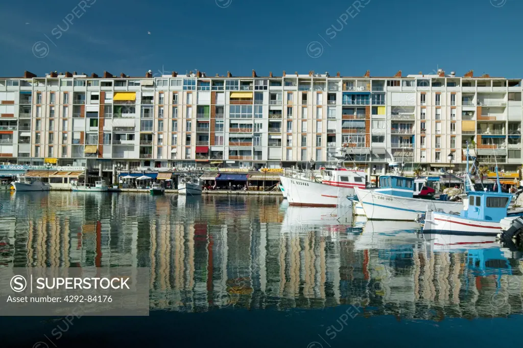 France, Provence, the harbour of Toulon