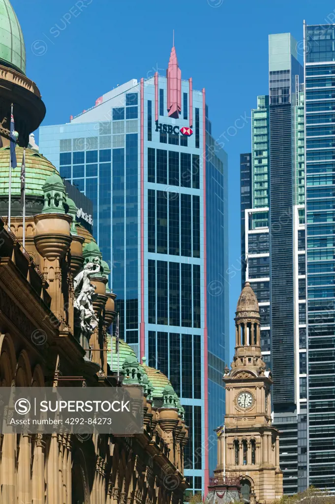 Australia, Sydney, the city hall, Queen Victoria building