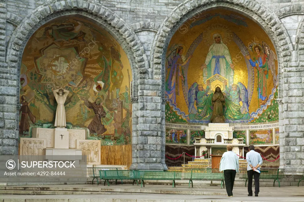Europe, France, Lourdes, the Sanctuary
