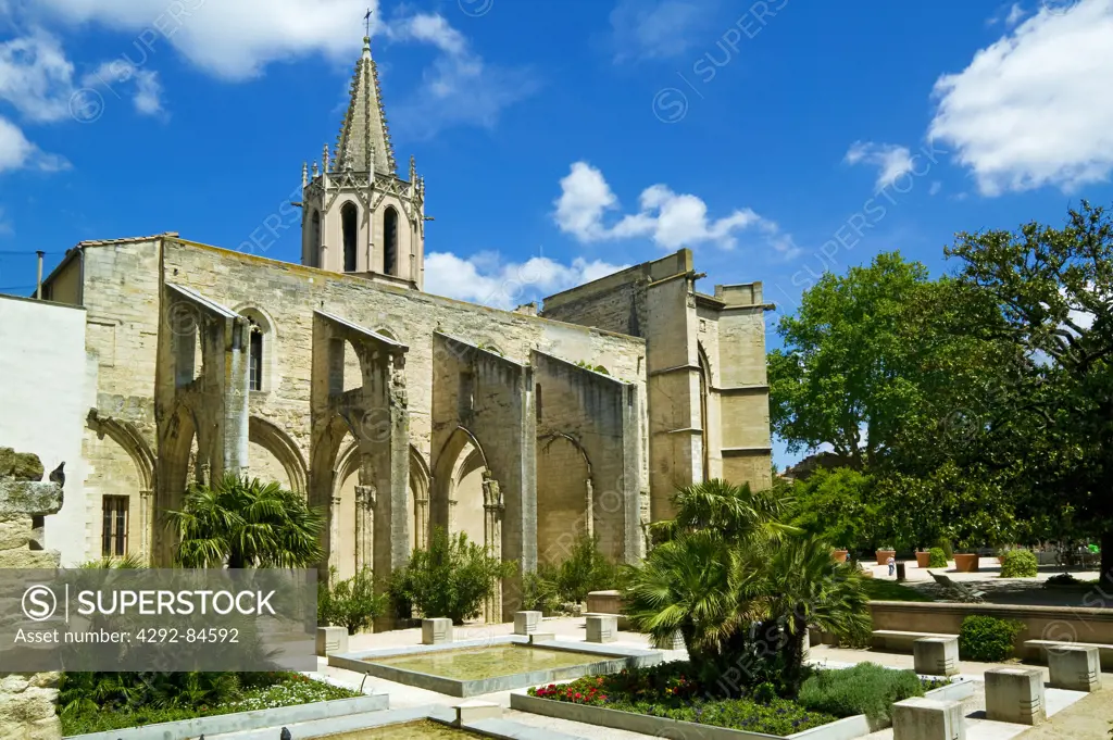 France, Provence, Vaucluse, Avignon, Temple Saint Martial
