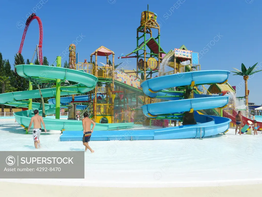 Italy ,Emilia Romagna, Savio, Mirabilandia, Amusement park