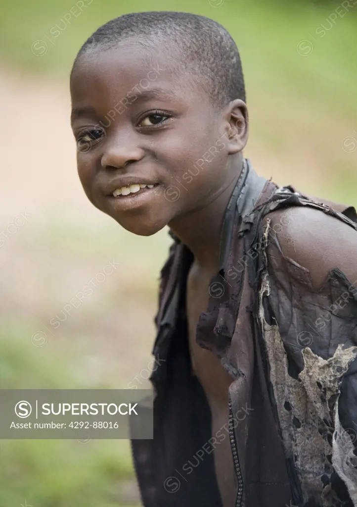 Africa, Burundi, boy's portrait