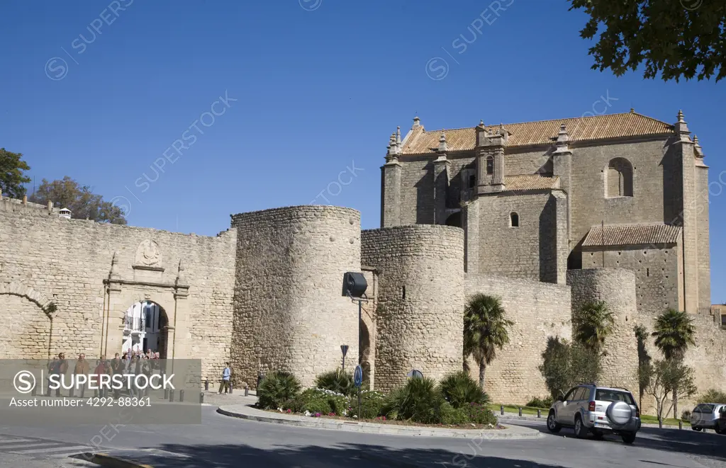 Spain, Andalusia, Ronda, the Espiritu Santo Church