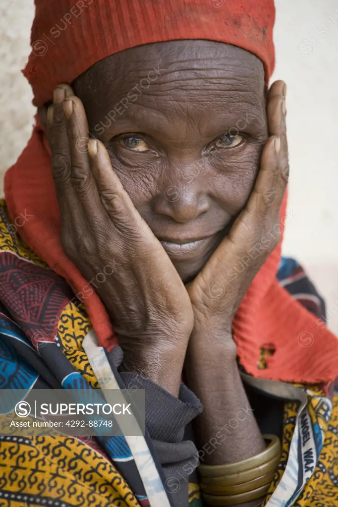 Africa, Burundi, portrait of a woman