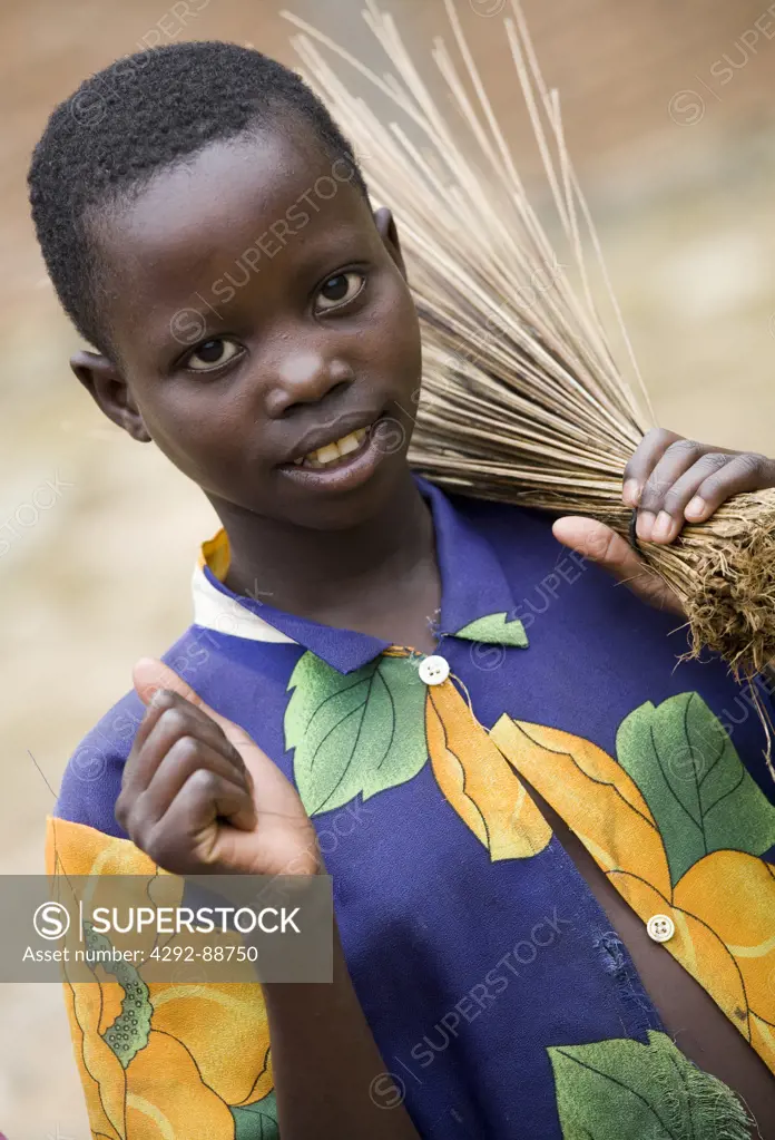 Africa, Burundi, portrait of a girl