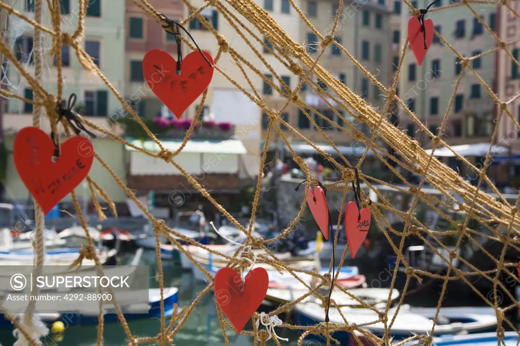 Italy, Liguria, Camogli, the harbour