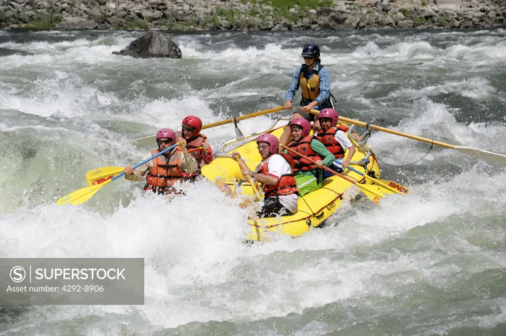 USA, Rafting