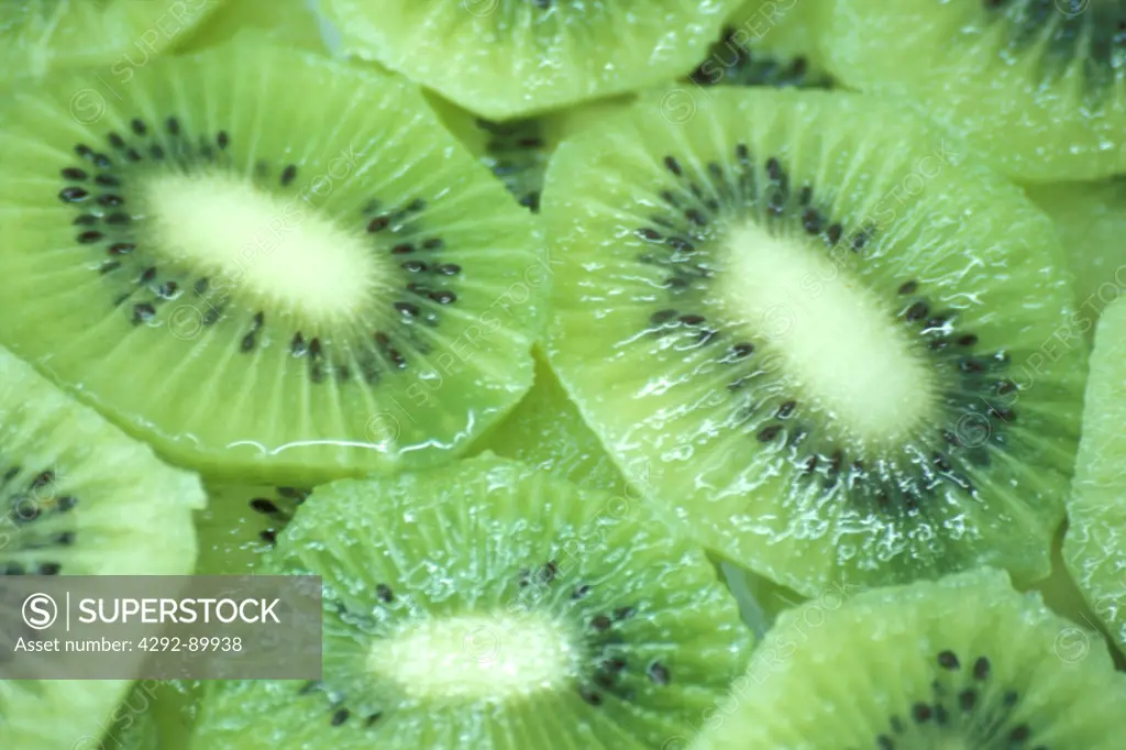 Kiwi fruit, close up