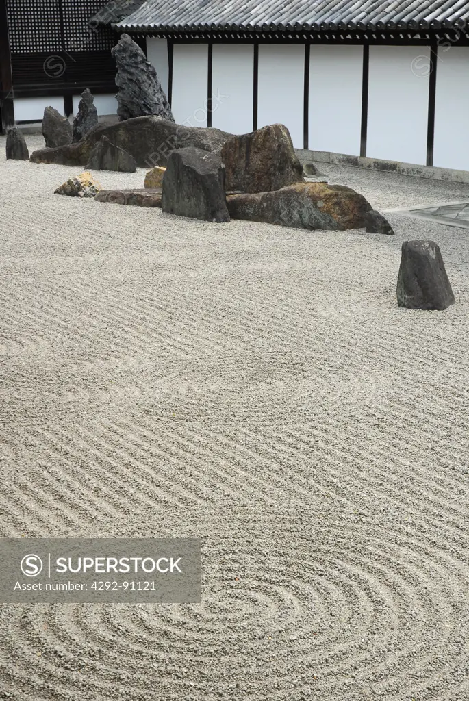 Japan, Honshu, Tokyo Tofuku-ji,rock garden
