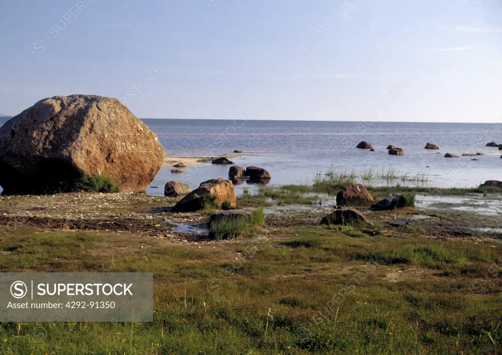 Estonia, Baltic sea, Vormsi island, the littoral