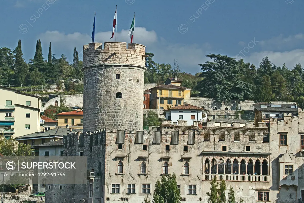 Italy, Trentino Alto Adige, Trento, the castle - Castello del Buonconsiglio