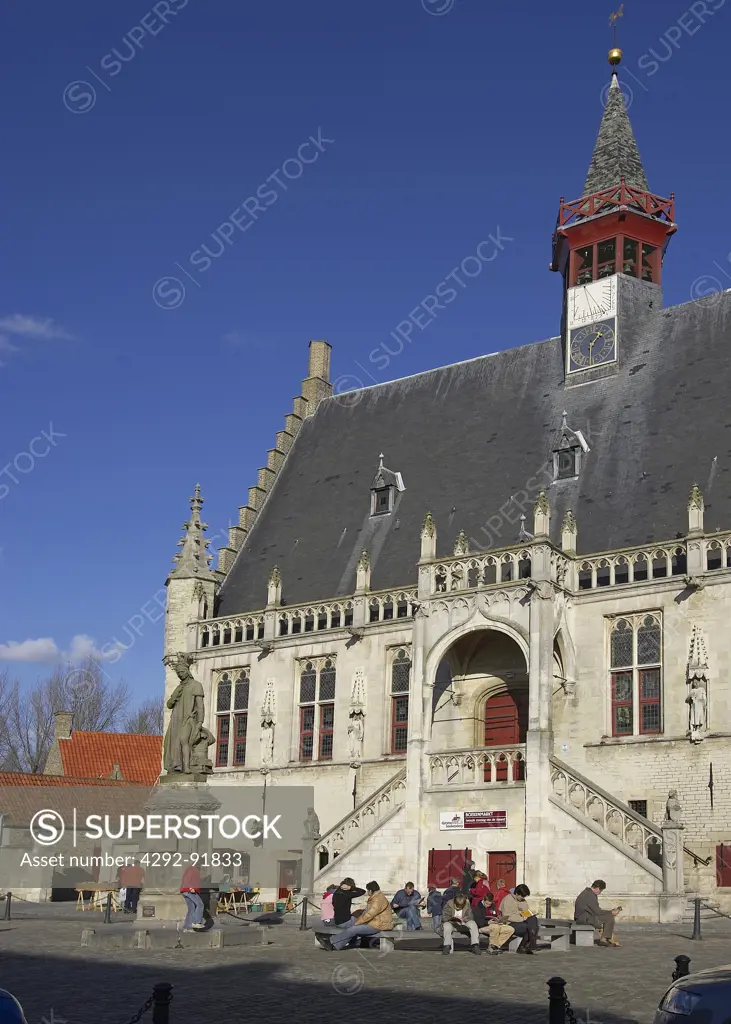 Belgium, Damme, city hall