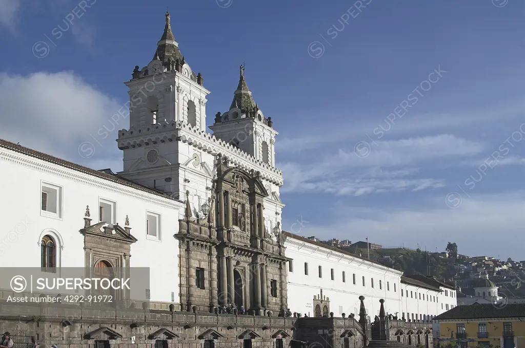 Ecuador, Quito,Pichincha, St. Francisco monastery