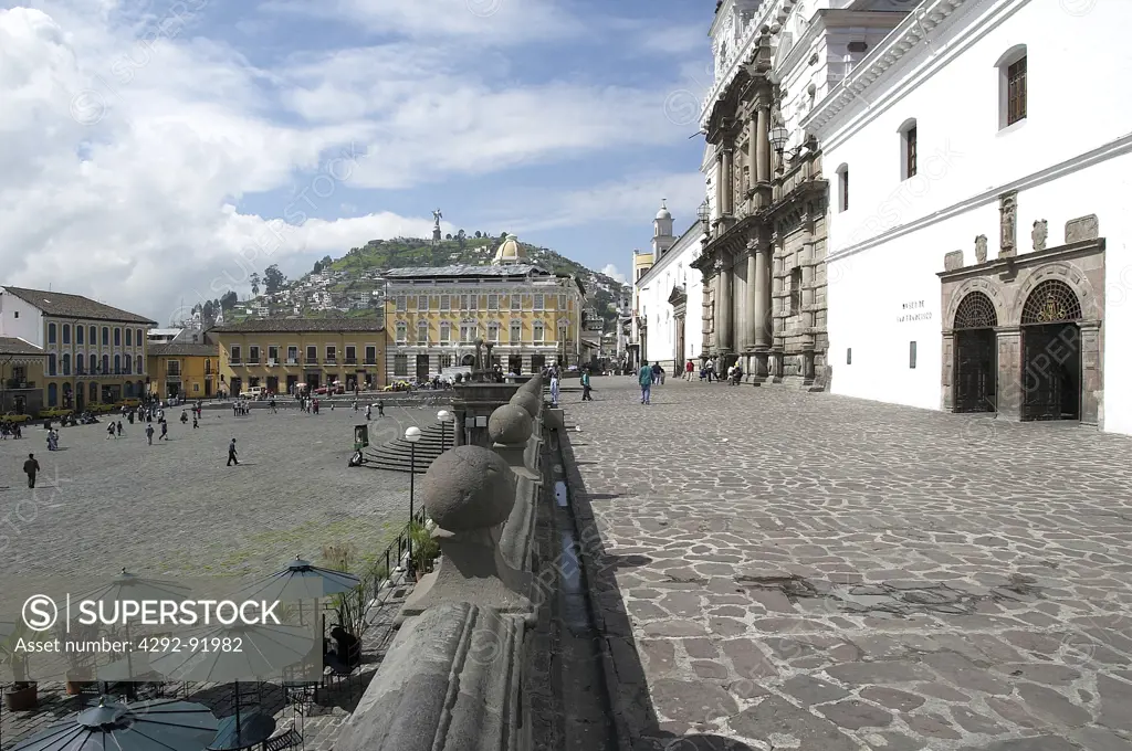 Ecuador, Quito, Pichincha,Monastery of San Francisco