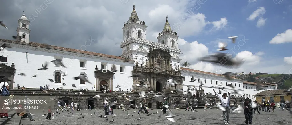 Ecuador, Quito, Monastery of San Francisco