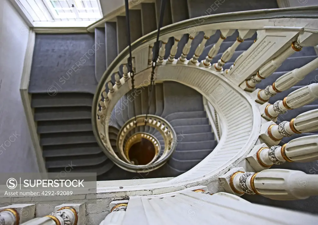 Germany, Hessen, Kassell, Bruder Grimm Museum, the staircase