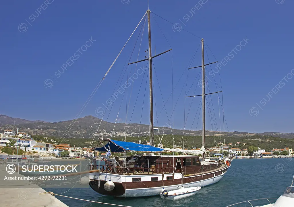 Greece, Samos, Ormos Harbour