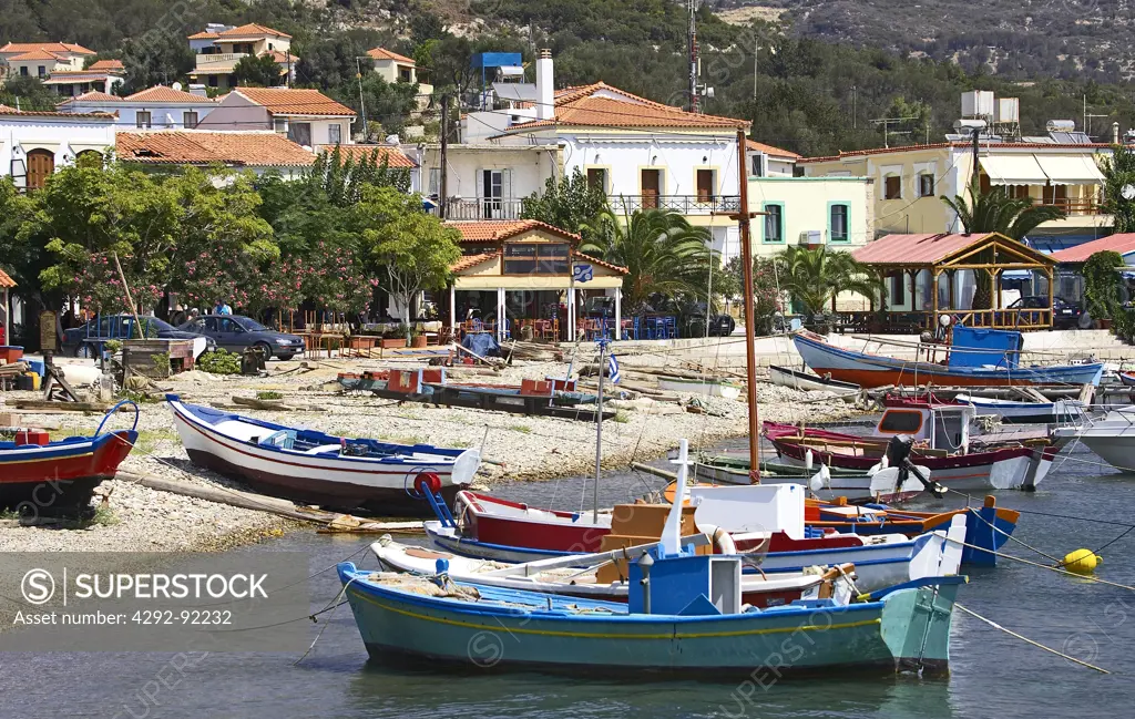 Greece, Samos, Ormos Harbour