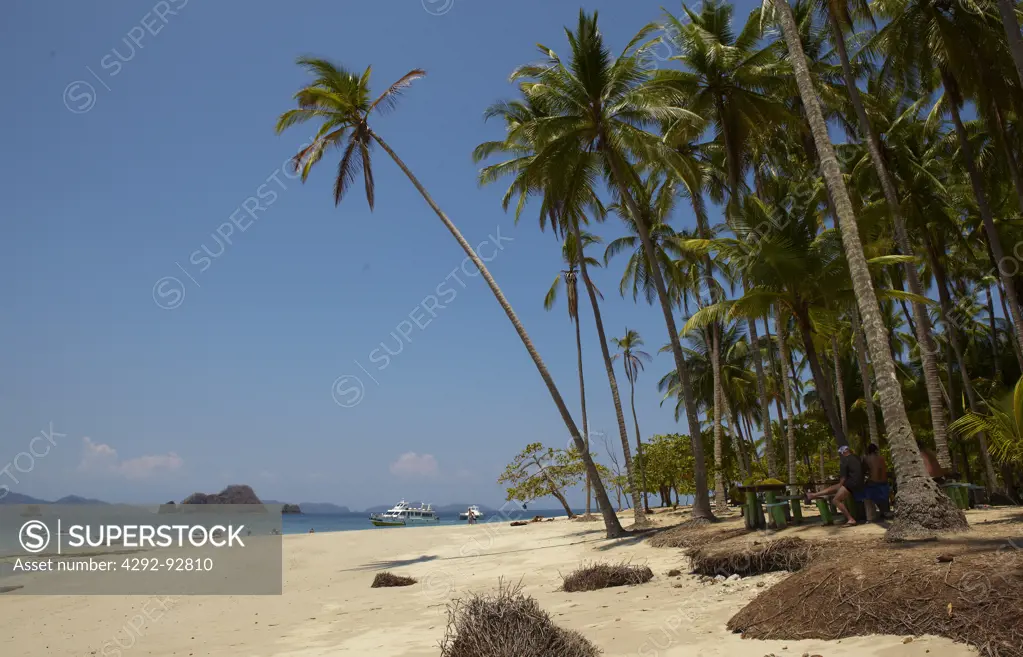 Costa Rica, Puntarenas Province, near Cobano, Pacific coast, Beach