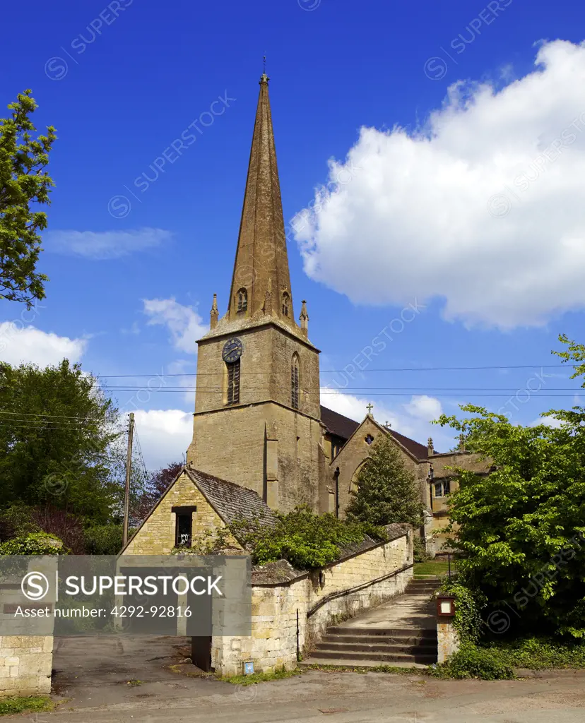 England, Gloucestershire, Mickleton, Parish Church St Lawrence