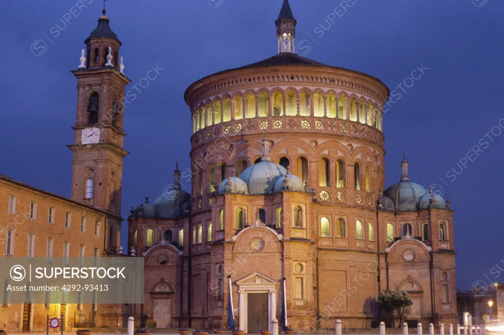 Italy, Lombardy, Crema, Santa Maria della Croce, church