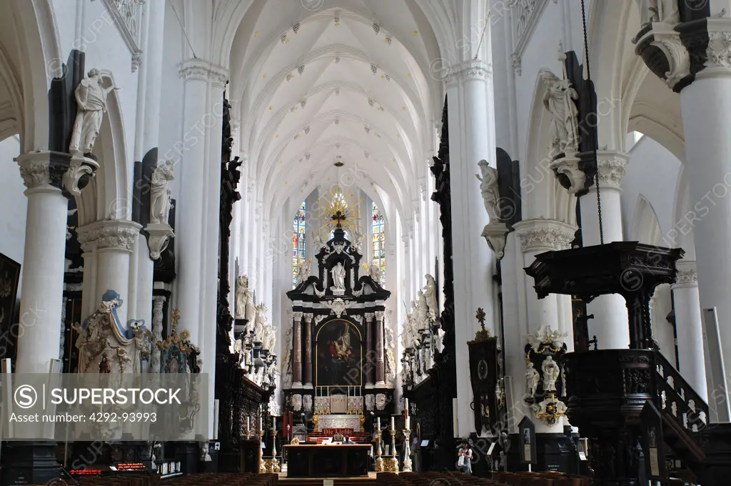 Belgium, Flanders, Antwerp, Sint Paulusker, St. Paul's Church