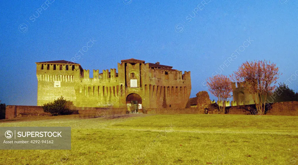Italy, Lombardy, Soncino, the Castle