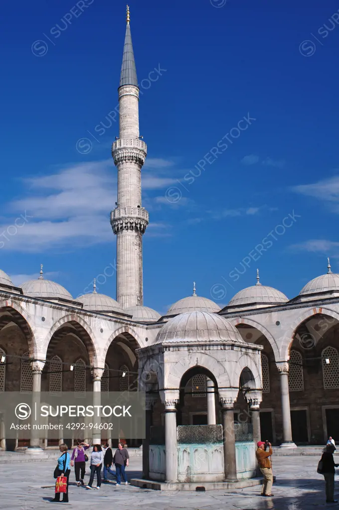 Turkey, Istanbul, Sultan Ahmet Camii, Blue Mosque